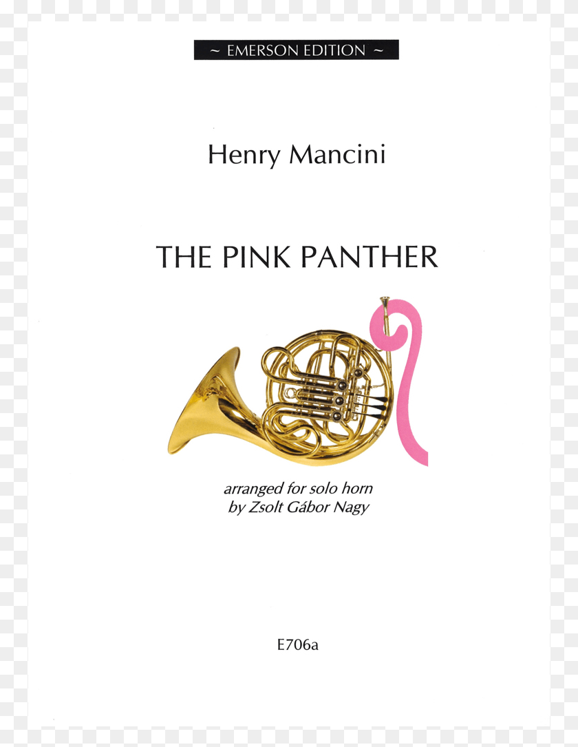 759x1025 Henry Mancini The Pink Panther Graphic Design, French Horn, Horn, Brass Section HD PNG Download
