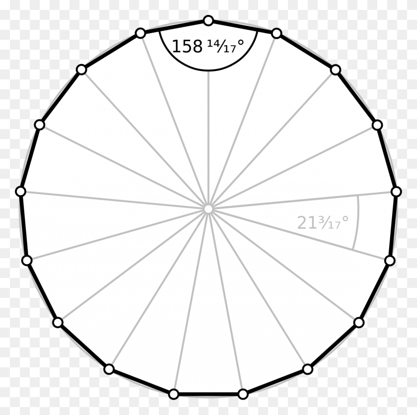 1200x1195 Heptadecagon 13 Sided Regular Polygon, Drum, Percussion, Musical Instrument HD PNG Download