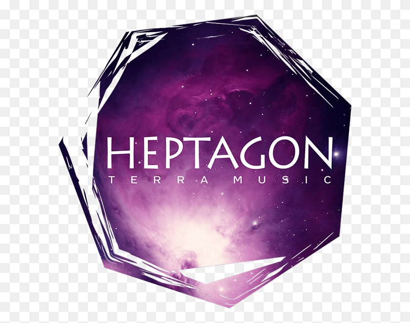 600x603 Heptagon Is A Team Of Music Producers Located In Athens Poster, Purple, Plant, Text HD PNG Download