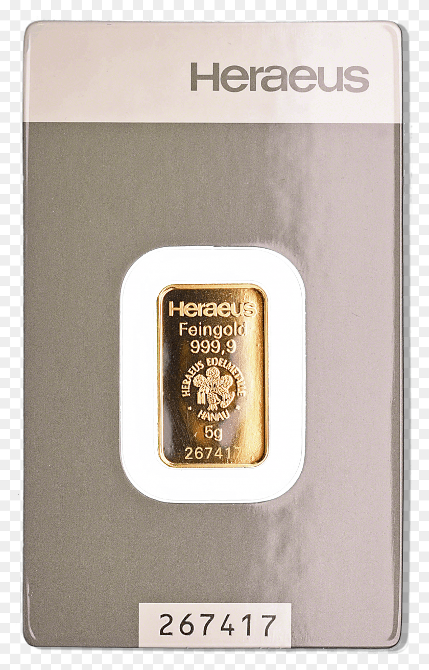 1475x2368 Heraeus Gold Bar Heraeus HD PNG Download