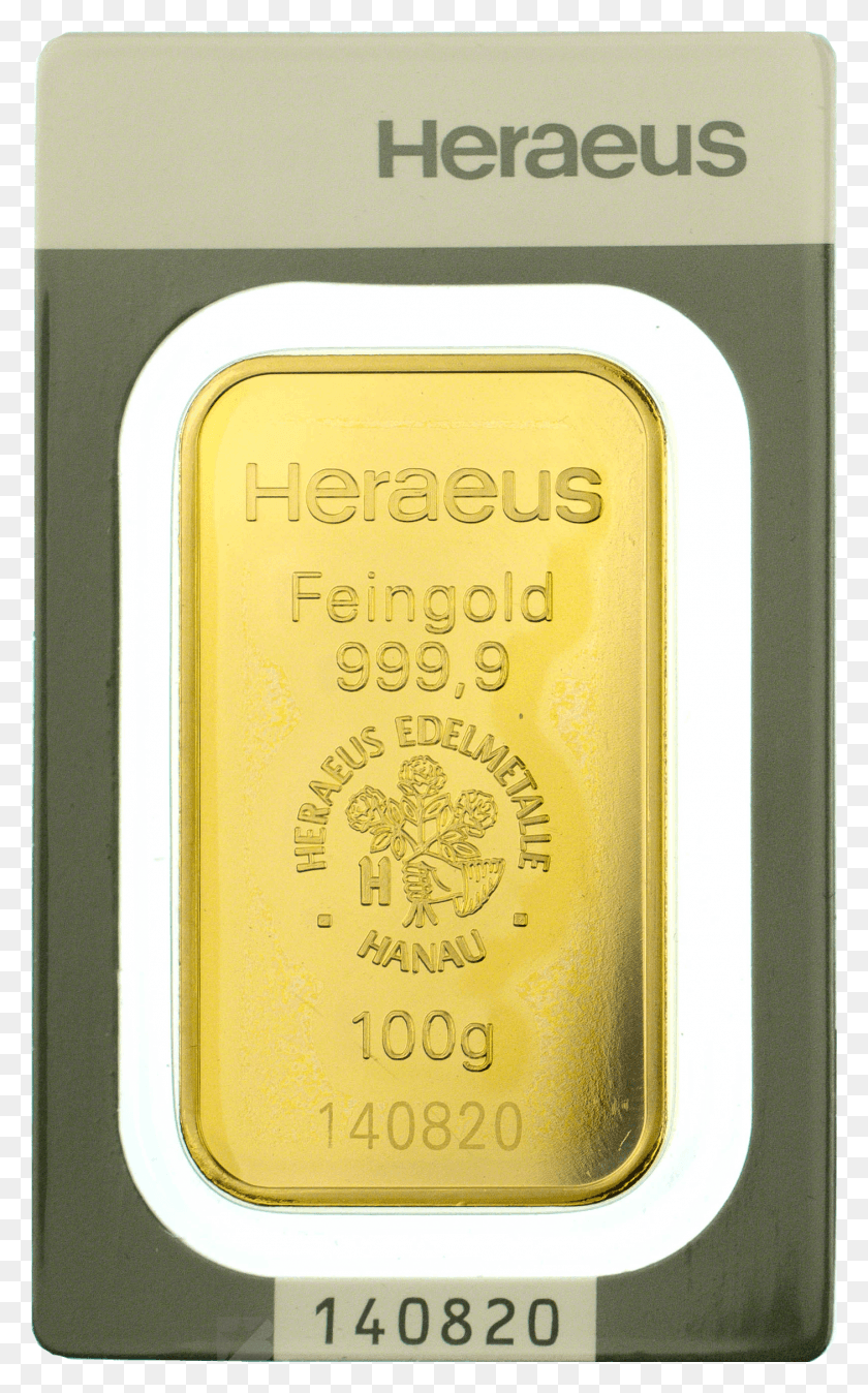 1405x2321 Heraeus Gold Bar Silver HD PNG Download