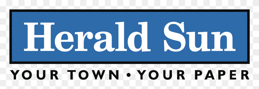 2199x647 Herald Sun Logo Transparent, Number, Symbol, Text HD PNG Download