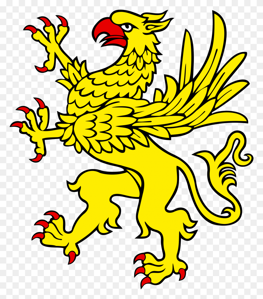 1995x2285 Heraldic Griffin, Dragon HD PNG Download