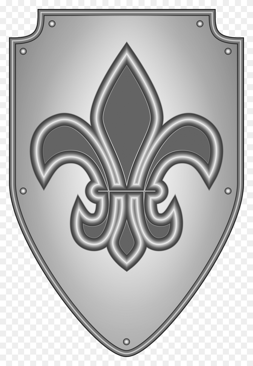 862x1280 Heraldry Knight Medieval Shield Image Medieval Shield Clipart, Armor, Sink Faucet, Symbol HD PNG Download