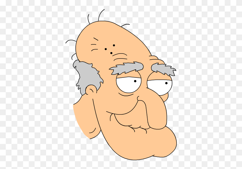 388x527 Herb The Perv Herbert Family Guy Face, Person, Human, Head HD PNG Download