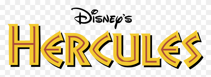 2331x742 Descargar Png Hercules Logotipo Transparente De Disney, Texto, Etiqueta, Alfabeto Hd Png