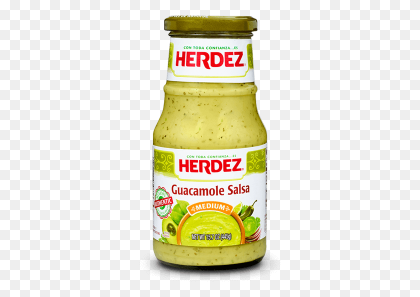 284x534 Herdez Guacamole Salsa Mild, Mayonnaise, Food HD PNG Download