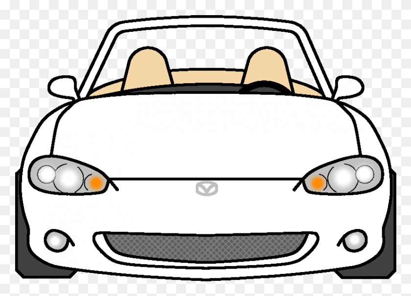 824x576 Here Are Large White Versions Of Each Generation For Sports Car, Car, Vehicle, Transportation HD PNG Download