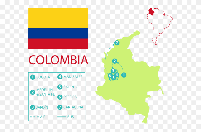 607x492 Here Are Some Overall Thoughts On Colombia Colombia, Plot, Diagram, Map HD PNG Download