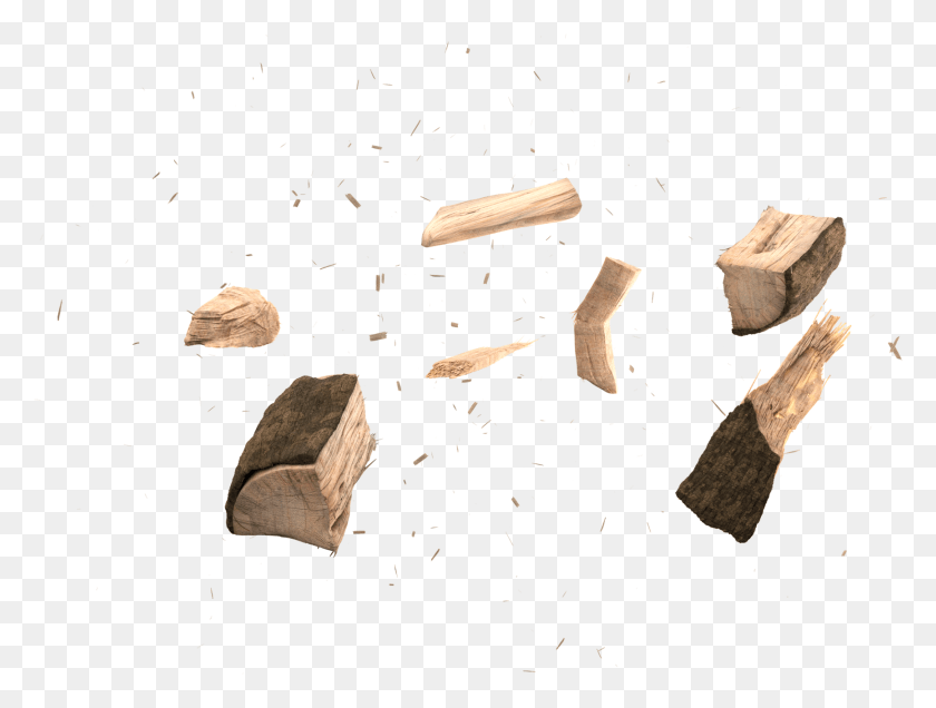1732x1280 Here Are Some Pieces Of Wood Modeled In Zbrush And Wood Explosion, Paper, Confetti, Flower HD PNG Download