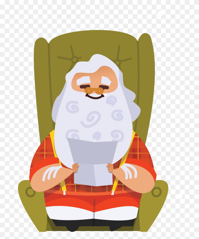 1000x1217 Here At The North Pole We Observe A Holly Jolly Policy Illustration, Face HD PNG Download