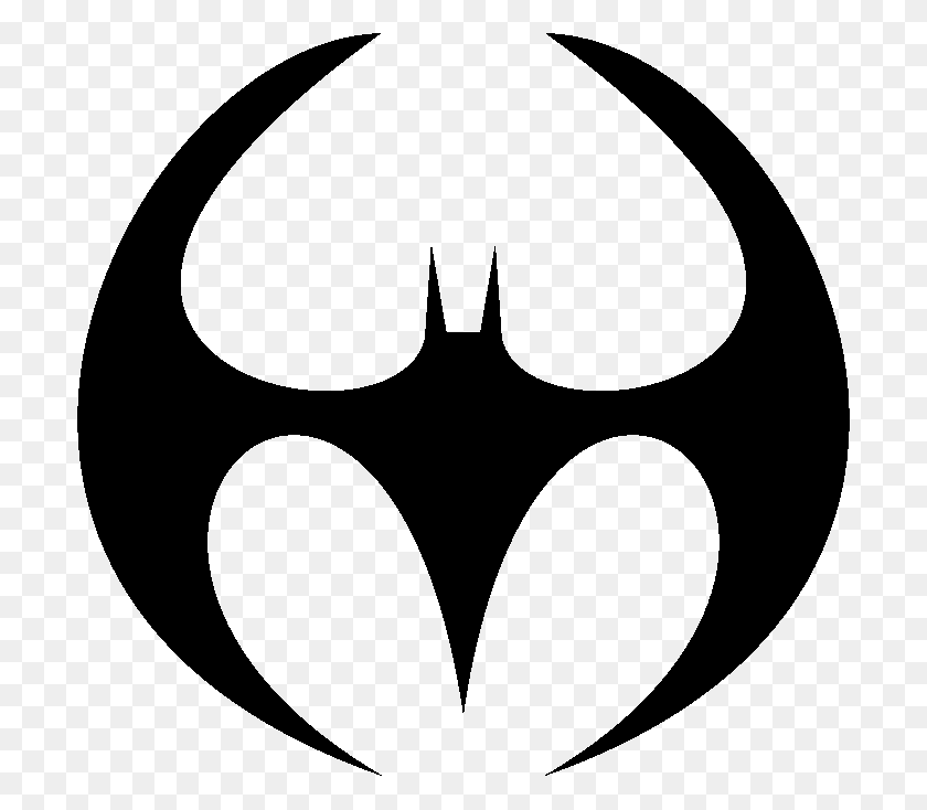 700x674 Here Is A Flying Black Bat With Two Black Long Wings Logo Batman 1993, Symbol, Batman Logo, Stencil HD PNG Download