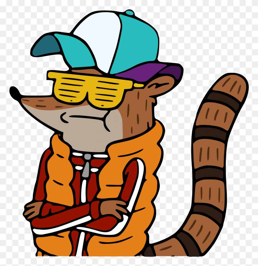 1489x1537 Here Is A High Res Cool Rigby To Go With Mordecai Rigby, Person, Human, People HD PNG Download