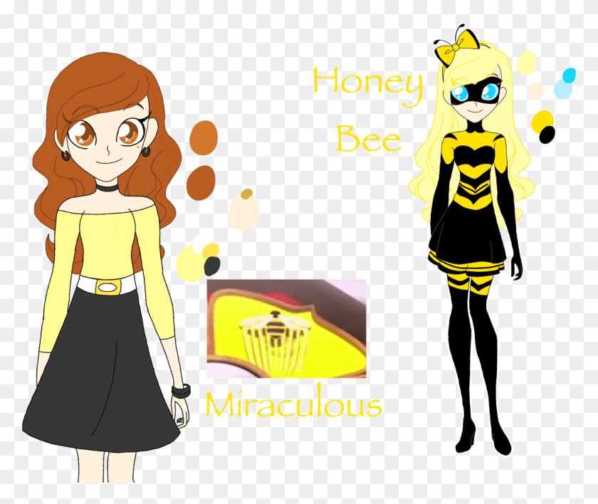 1156x961 Here Is The New Queen Bee Named Honey Bee I Miraculous Ladybug Bee Kwami Name, Person, Human, Poster HD PNG Download