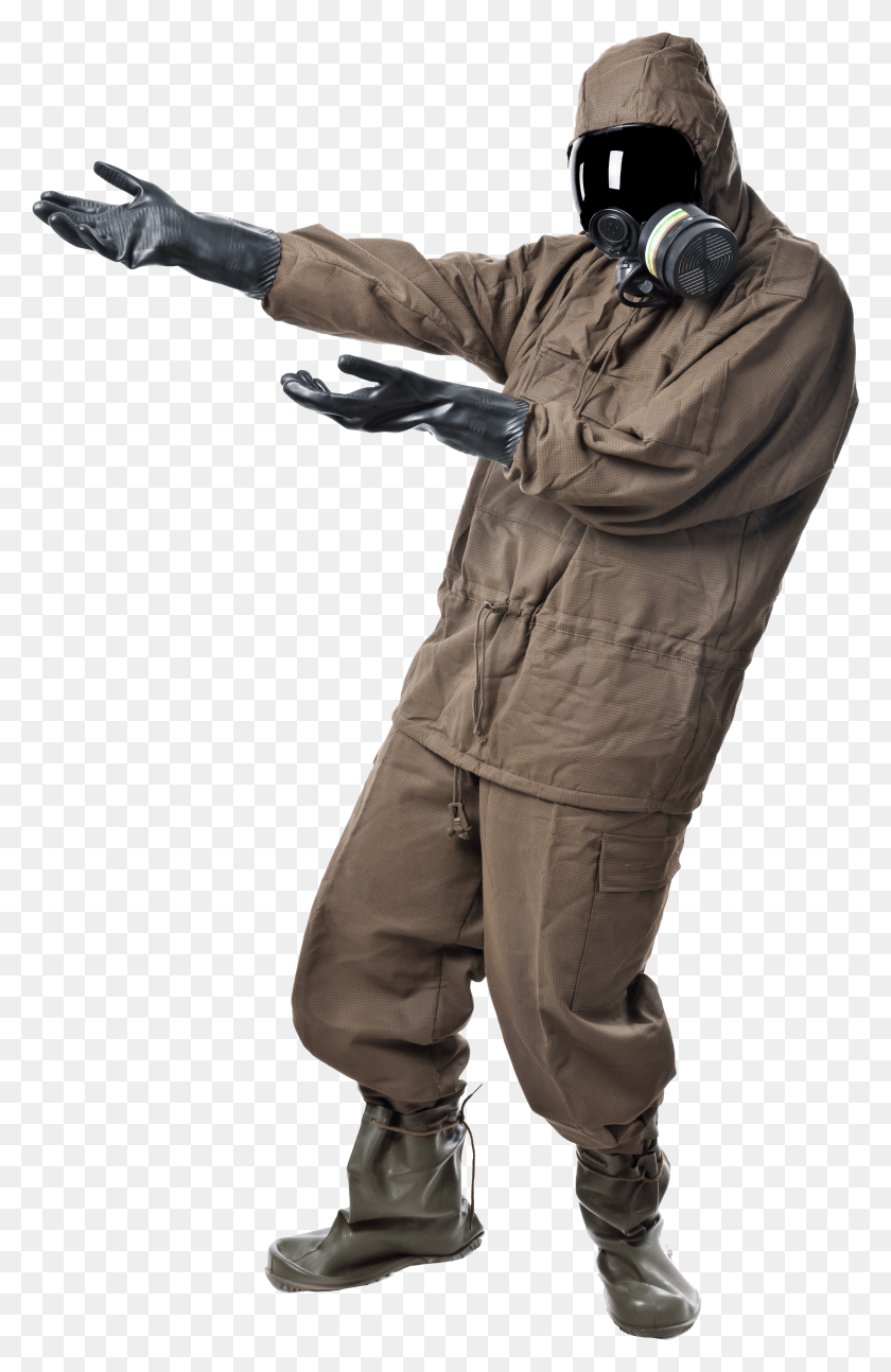 2790x4417 Here Ya Go Gas Mask Guy Man With Gas Mask, Clothing, Apparel, Person HD PNG Download