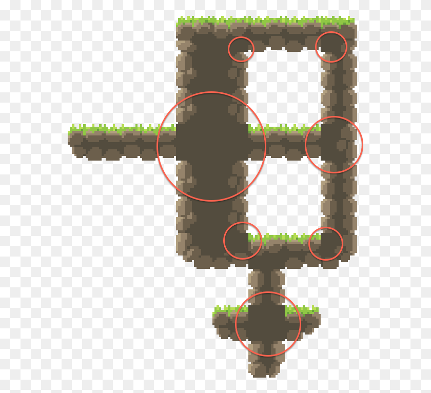 577x706 Heres A Clean Version Without Annotations Terraria Terraria Tileset, Machine, Propeller HD PNG Download