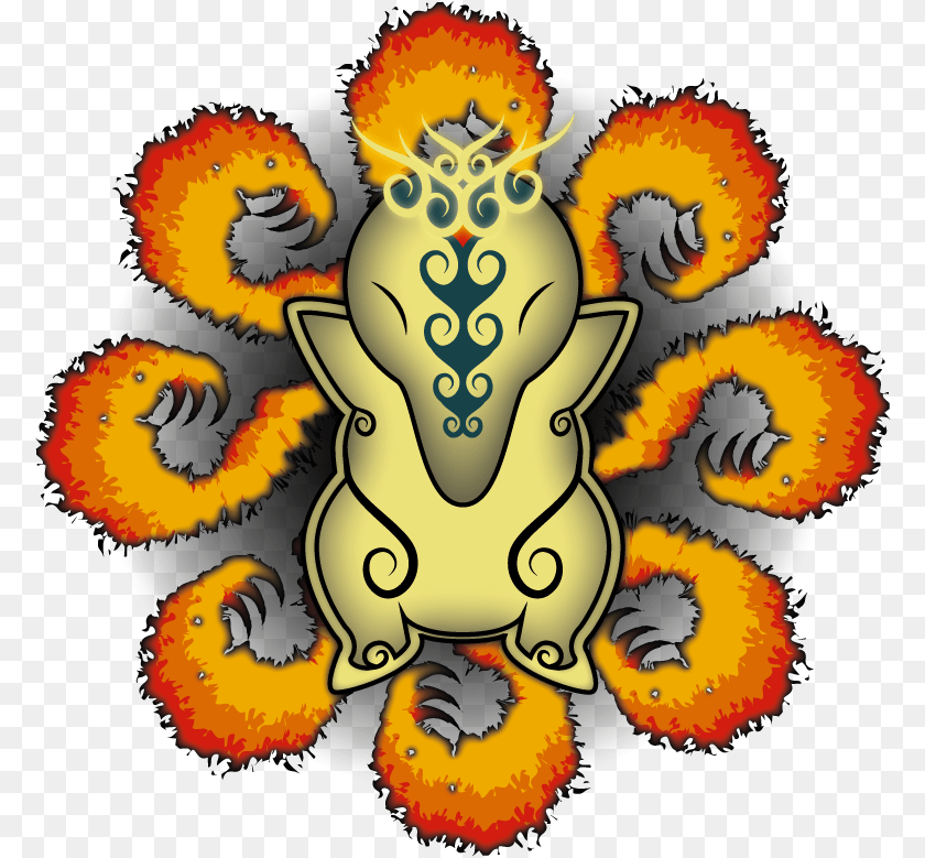 Hericendre Or Cyndaquil Cartoon, Pattern, Art, Graphics, Flower Clipart PNG