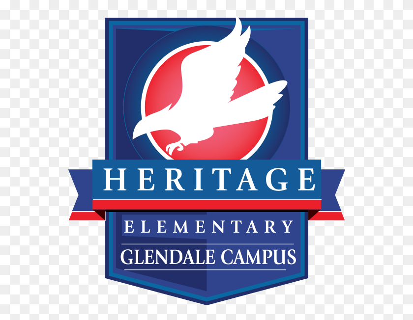 566x592 Heritage Elementary Glendale, Логотип, Символ, Товарный Знак Hd Png Скачать