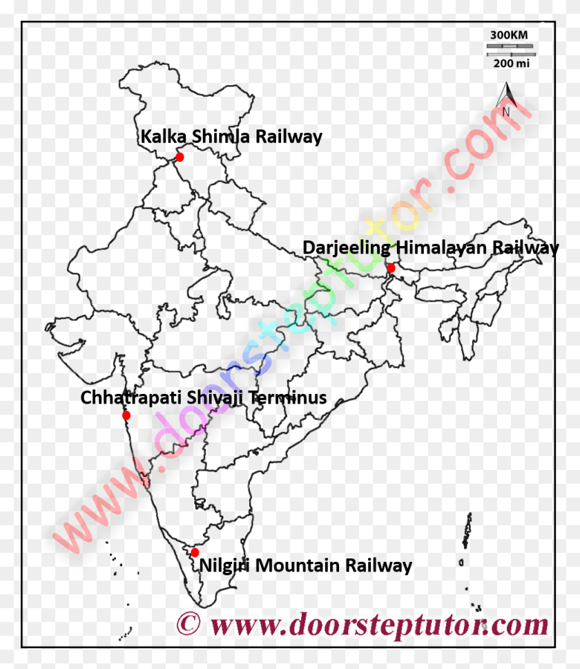 966x1125 La Preservación Del Patrimonio En Los Ferrocarriles Indios Explicó Mapa Político De La India, Diagrama, Atlas, Atlas Hd Png