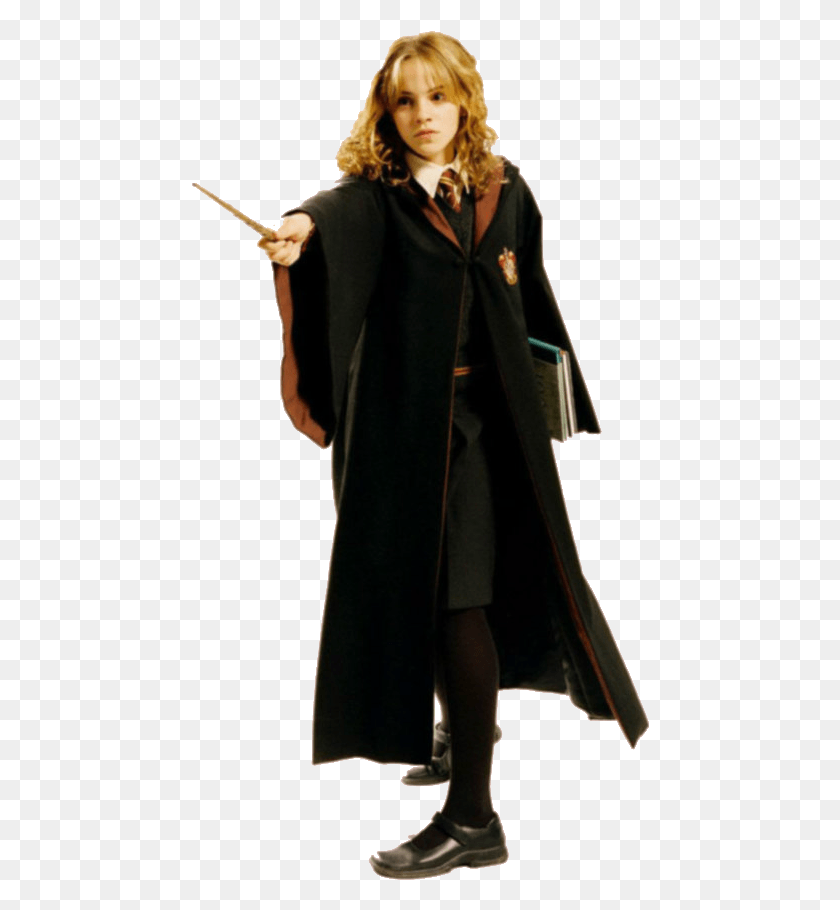 458x850 Hermione Granger Harry Potter Ron Weasley Robe Cosplay Hermione Granger In Robes, Clothing, Apparel, Overcoat HD PNG Download