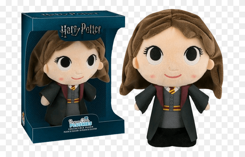 695x480 Descargar Png Hermione Granger Supercute Plushies 8 Plush In Box Peluche Harry Potter Hermione, Toy, Doll, Pez Dispenser Hd Png