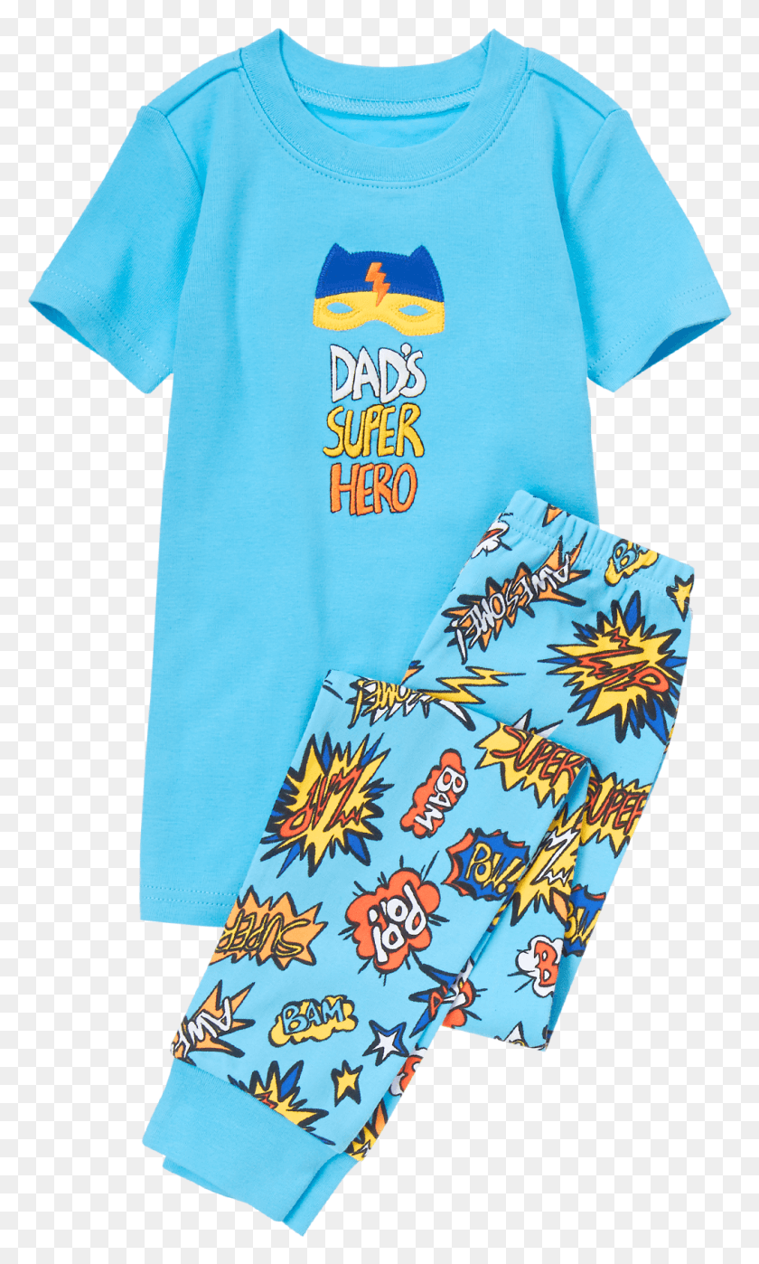 1015x1742 Hero 2 Piece Gymmies Niños Pijamas Pijamas Heroes, Ropa, Camiseta, Camiseta Hd Png
