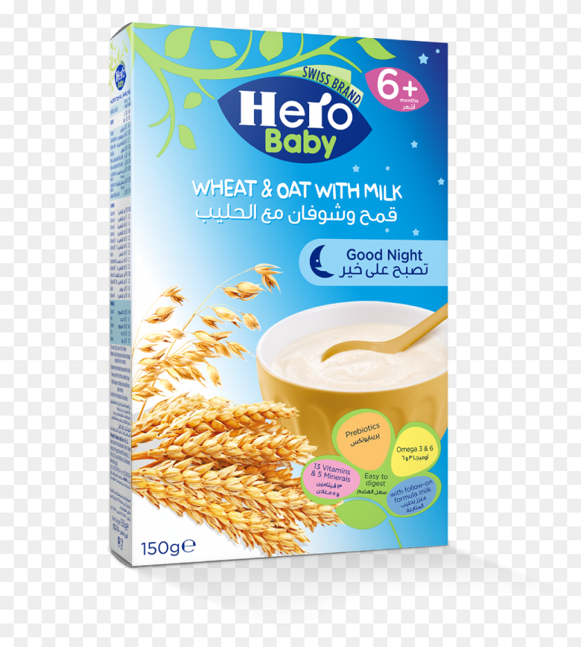 965x1082 Hero Baby 8 Cereals With Milk, Mayonnaise, Food, Flyer HD PNG Download