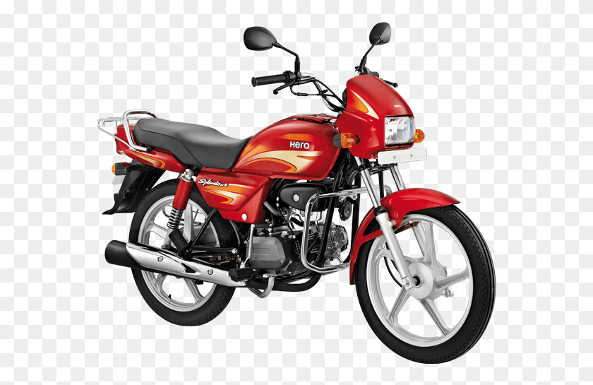 566x485 Descargar Png Hero Bike Funda De Asiento Transparente Para Splendor Plus, Motocicleta, Vehículo, Transporte Hd Png