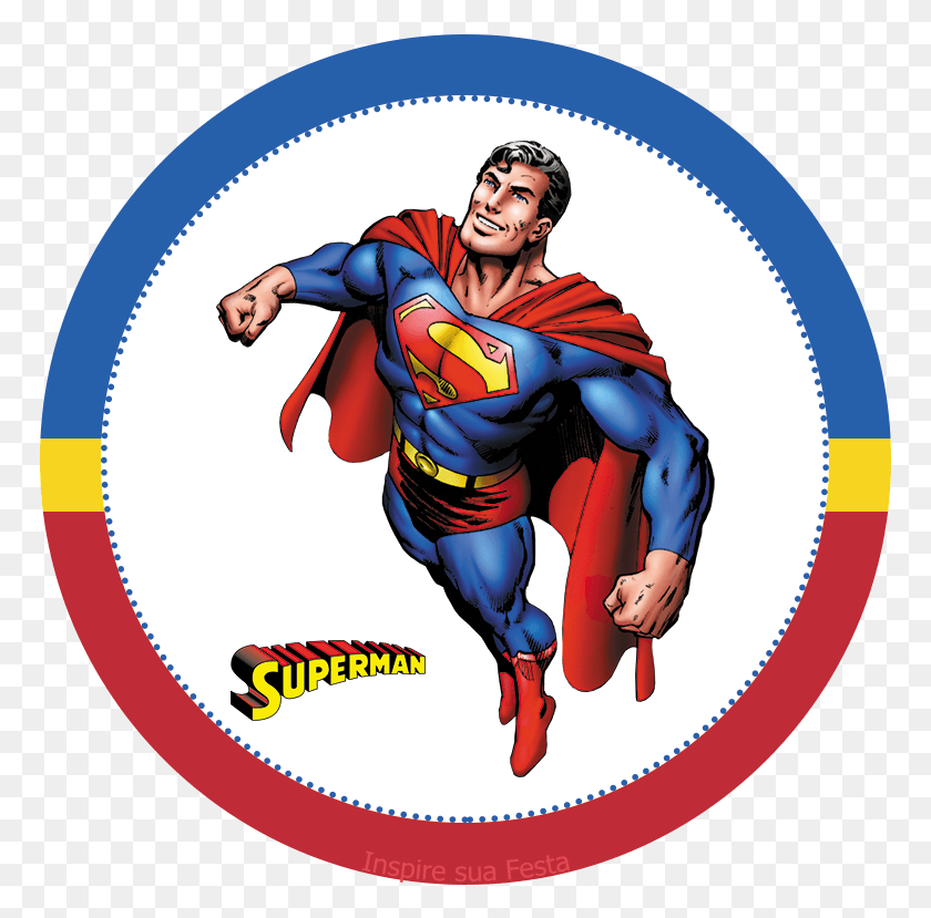 769x769 Hero Clipart Superman Exercise Superman Character, Person, Human, Comics HD PNG Download