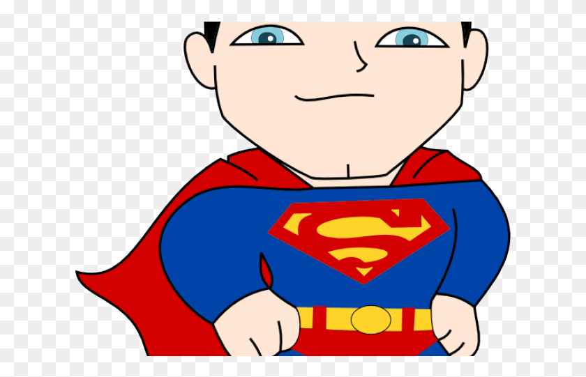 626x481 Hero Clipart Superman Face Superman Clipart, Performer, Label, Text HD PNG Download