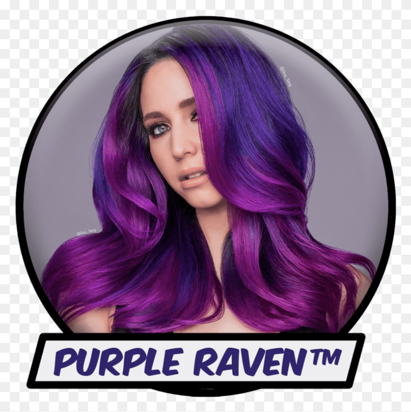 794x796 Hero Cta 1 Purple Raven Purple Raven Color De Cabello, Peluca, Persona, Humano Hd Png
