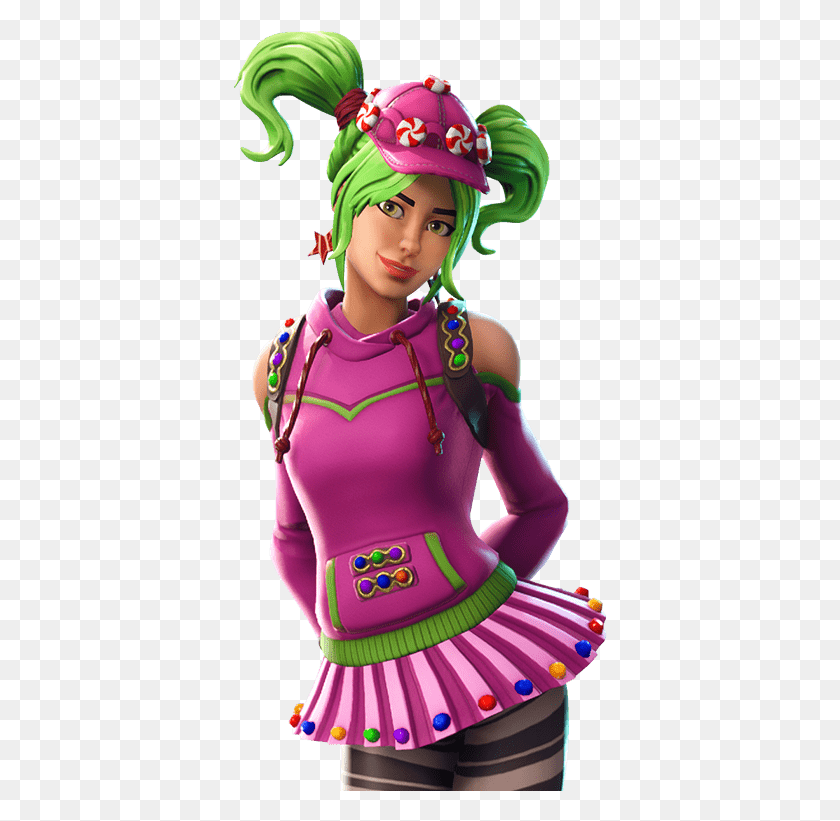 374x761 Hero Image Zoey Fortnite Skin, Costume, Clothing, Apparel HD PNG Download