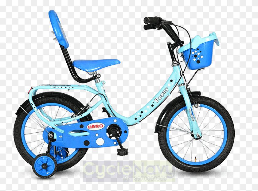 760x562 Hero Peppy 16T Blue Kids Bicicleta Hero Peppy, Rueda, Máquina, Vehículo Hd Png