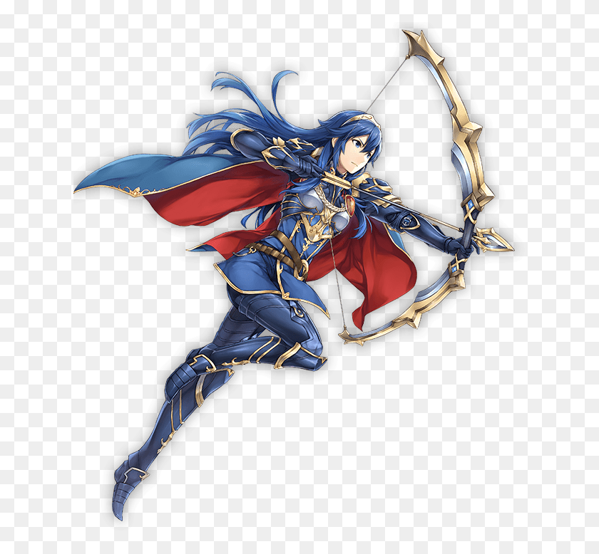 636x718 Heroes Archer Fire Emblem Lucina, Person, Human, Archery HD PNG Download