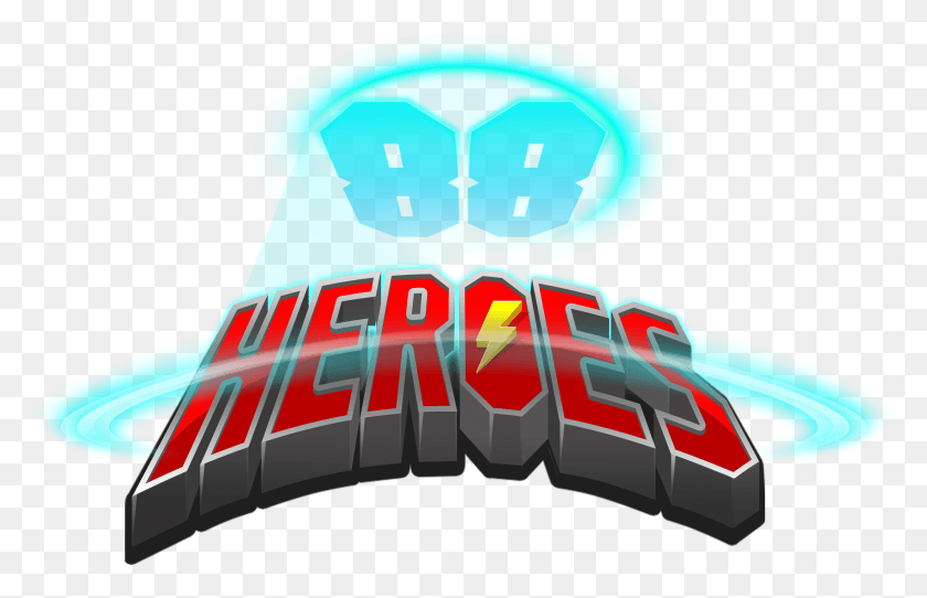 2181x1349 Heroes Key Features 88 Heroes Logo, Text, Advertisement, Poster Descargar Hd Png