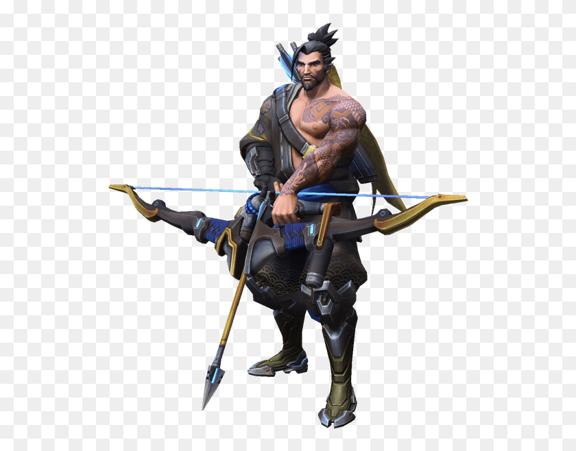 530x598 Heroes Of The Storm Character Action Figure, Person, Human, Archery HD PNG Download
