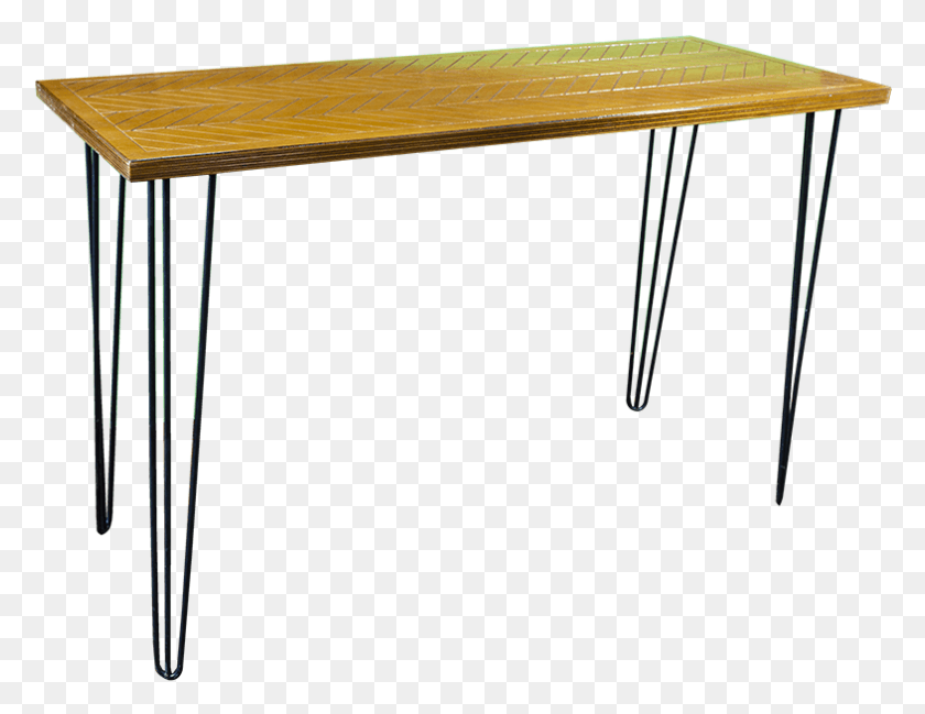 786x594 Herringbone Hairpin Bar Bench Outdoor Table, Furniture, Dining Table, Tabletop HD PNG Download