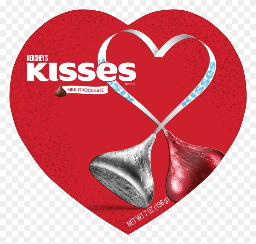 1201x1144 Hersheys Kisses Corazón Caja Hd Png