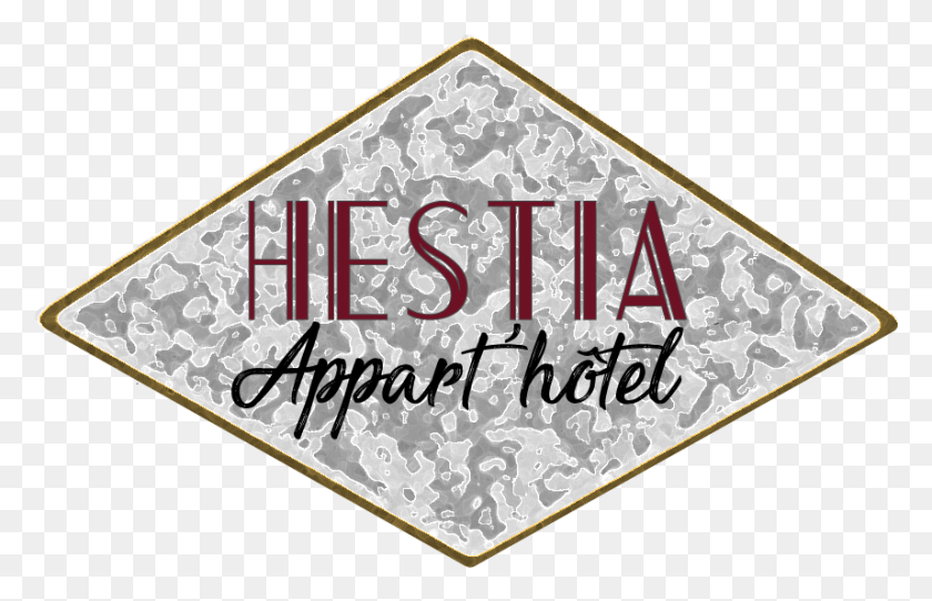 857x530 Hestia Appartements Hestia Appartements Triangle, Label, Text, Sticker HD PNG Download