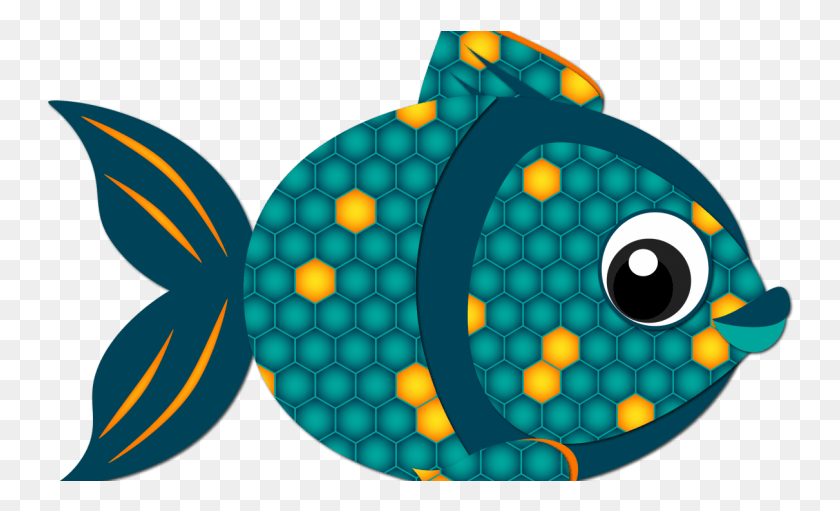 748x451 Hex Pattern Fish, Sphere, Balloon, Ball HD PNG Download