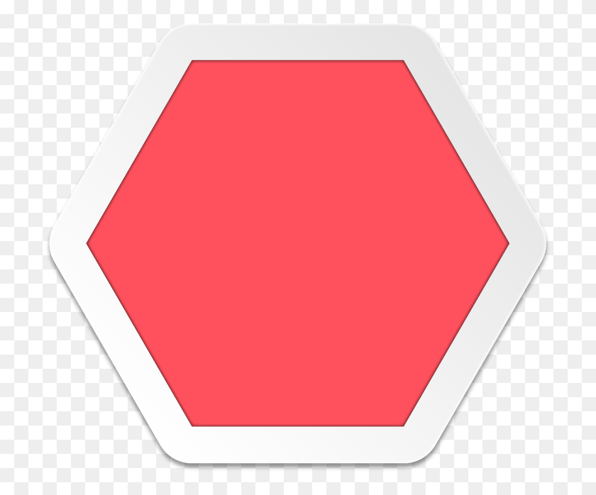718x638 Hexagon Clipart Image Soccer, Stopsign, Road Sign, Sign HD PNG Download
