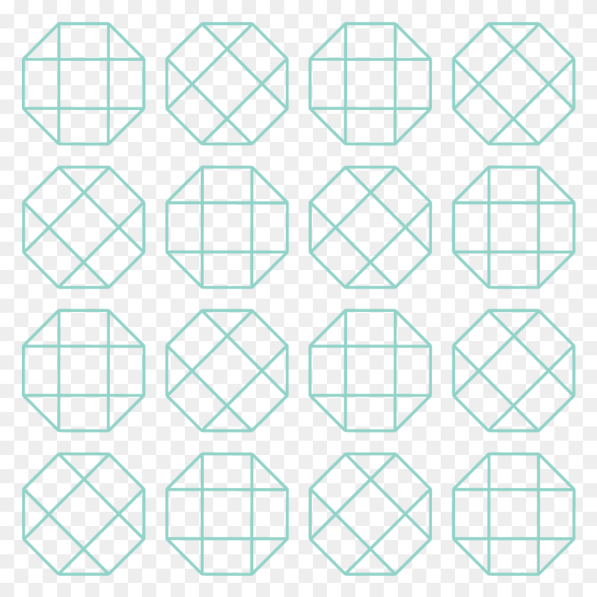 868x868 Hexagon Green Wrapping Paper, Rug, Pattern, Symbol Descargar Hd Png