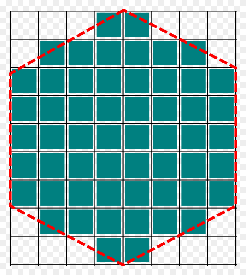 Пиксельный шестигранник