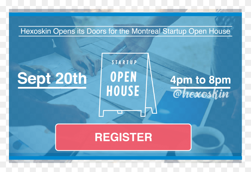 1852x1224 Hexoskin Opens Its Doors For The Montreal Startup Open Request A Quote, Advertisement, Poster, Flyer HD PNG Download