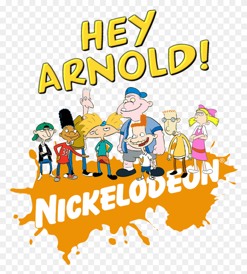971x1084 Hey Arnold 39 Points Hey Arnold Logo Transparent, Poster, Advertisement, Flyer HD PNG Download