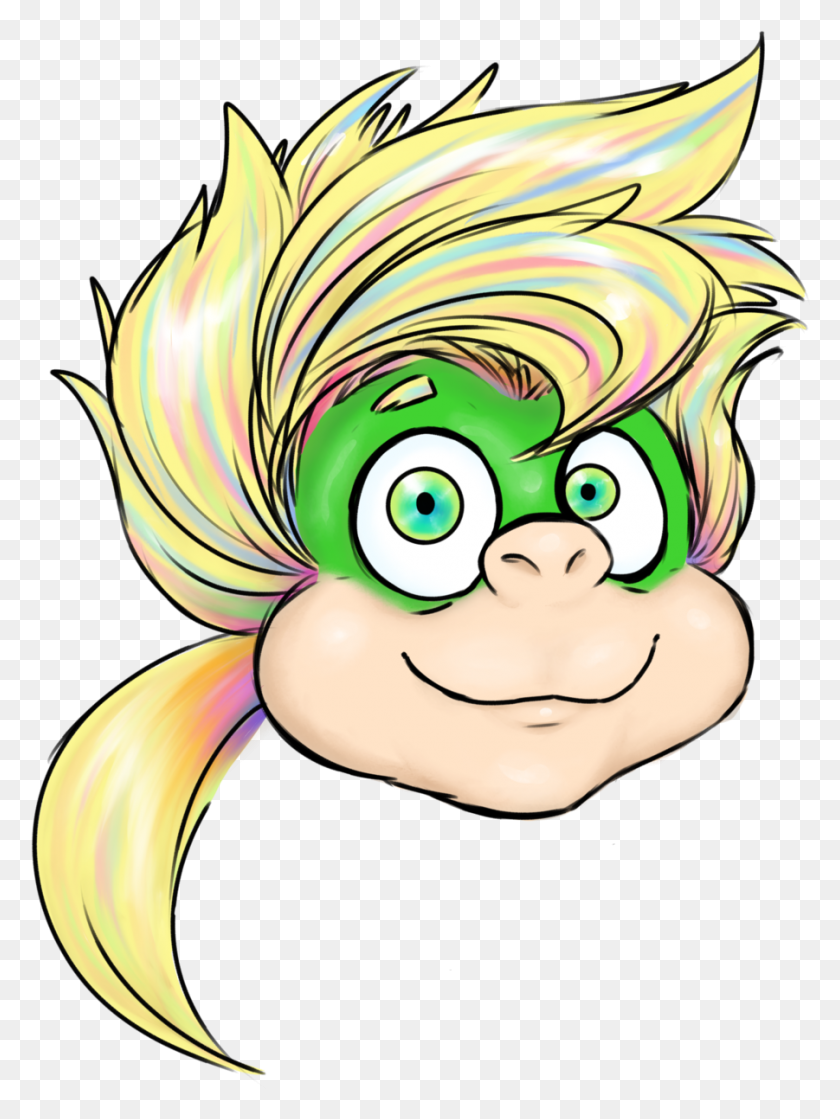 901x1224 Heya Here39s A Quick Redesign Of My Lemmy Koopa Cartoon, Graphics HD PNG Download
