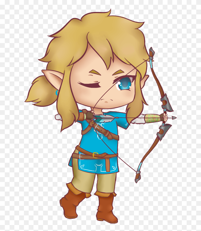 640x905 Heyo Its Link Cartoon, Person, Human, Bow HD PNG Download