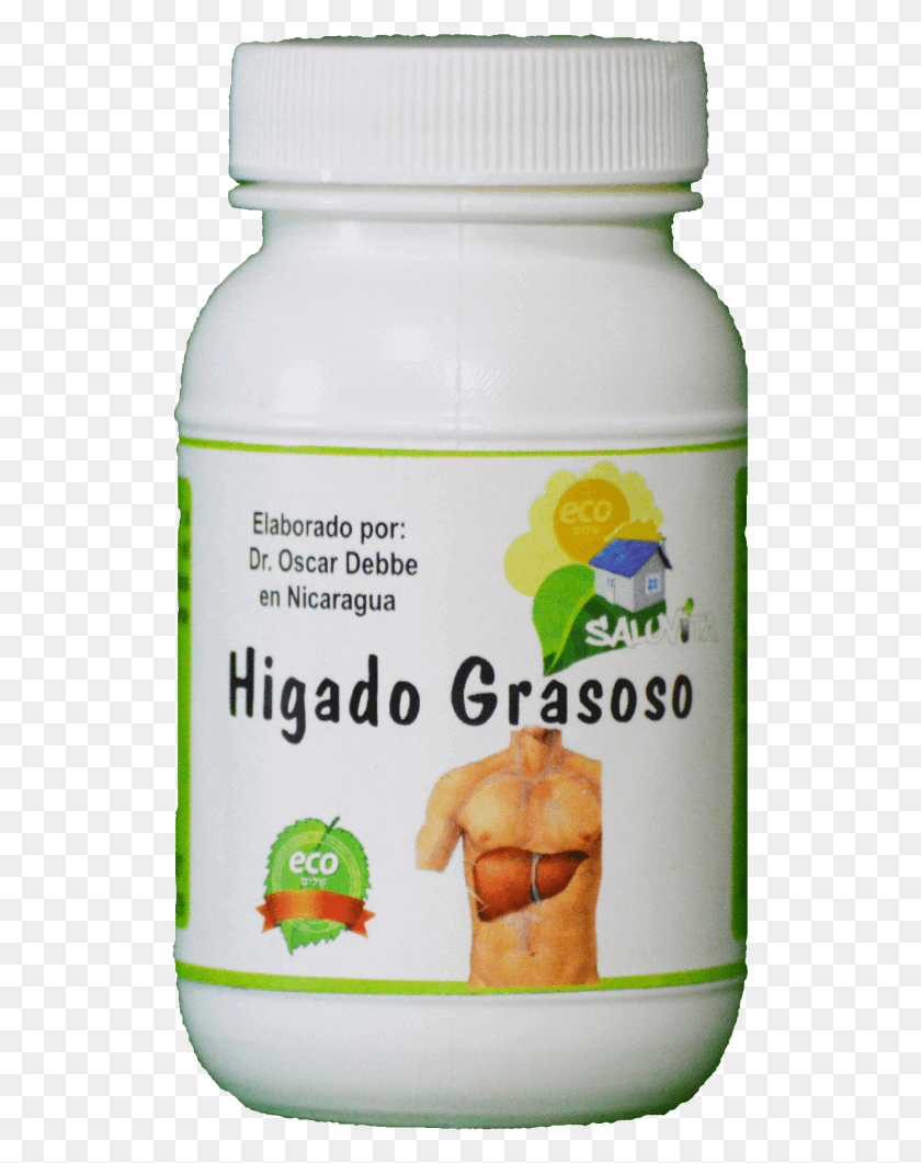 527x1001 Hgado Graso Liver Biopsy, Bottle, Plant, Cosmetics HD PNG Download