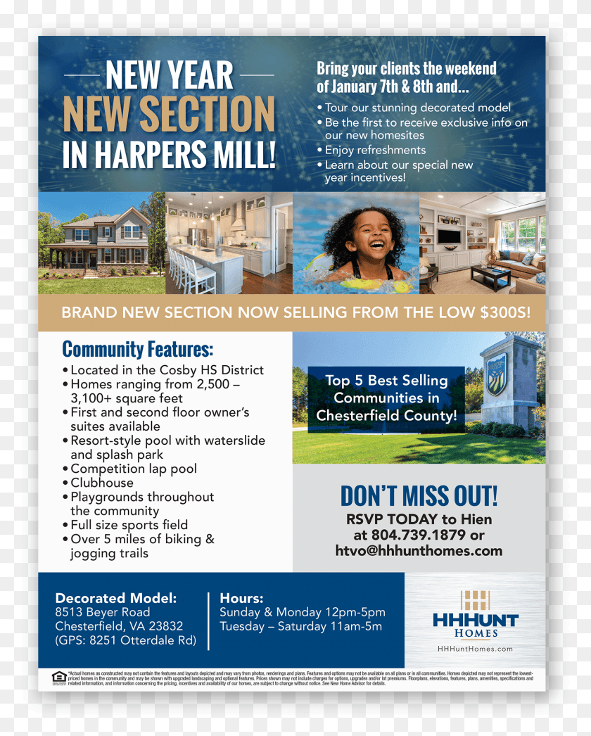 1447x1831 Hhhunt Homes Flyer Hhhunt, Person, Human, Advertisement HD PNG Download