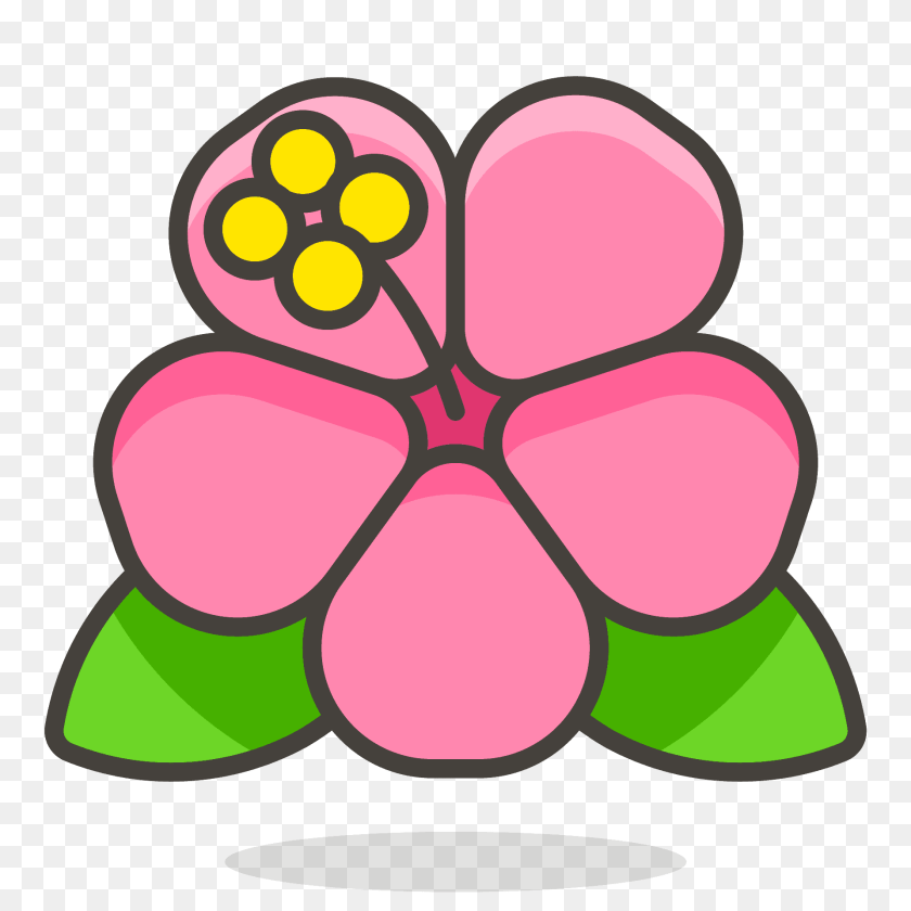 1920x1920 Hibiscus Emoji Clipart, Flower, Plant, Anemone, Petal Sticker PNG